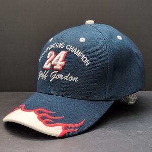 NASCAR #24 Jeff Gordon Men's Racing Champion Blue Sports Hat.